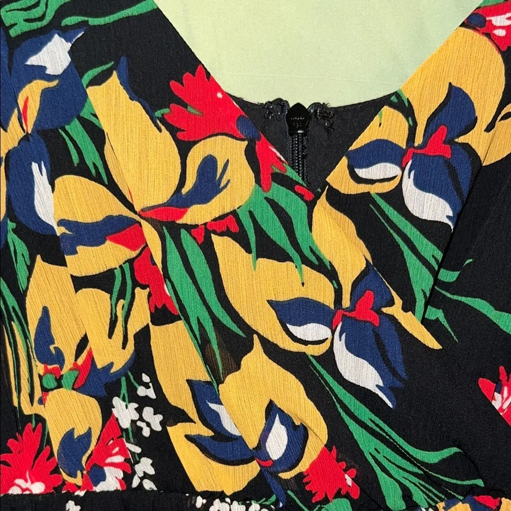 MADEWELL Floral Black Maxi Dress - Picture 8 of 15